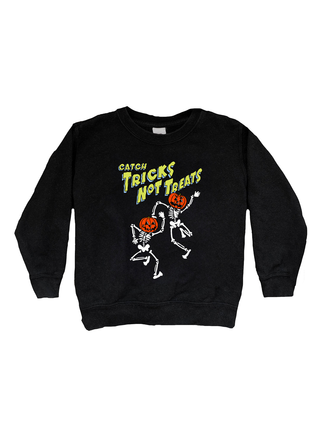 Catch Tricks Not Treats Youth Crewneck