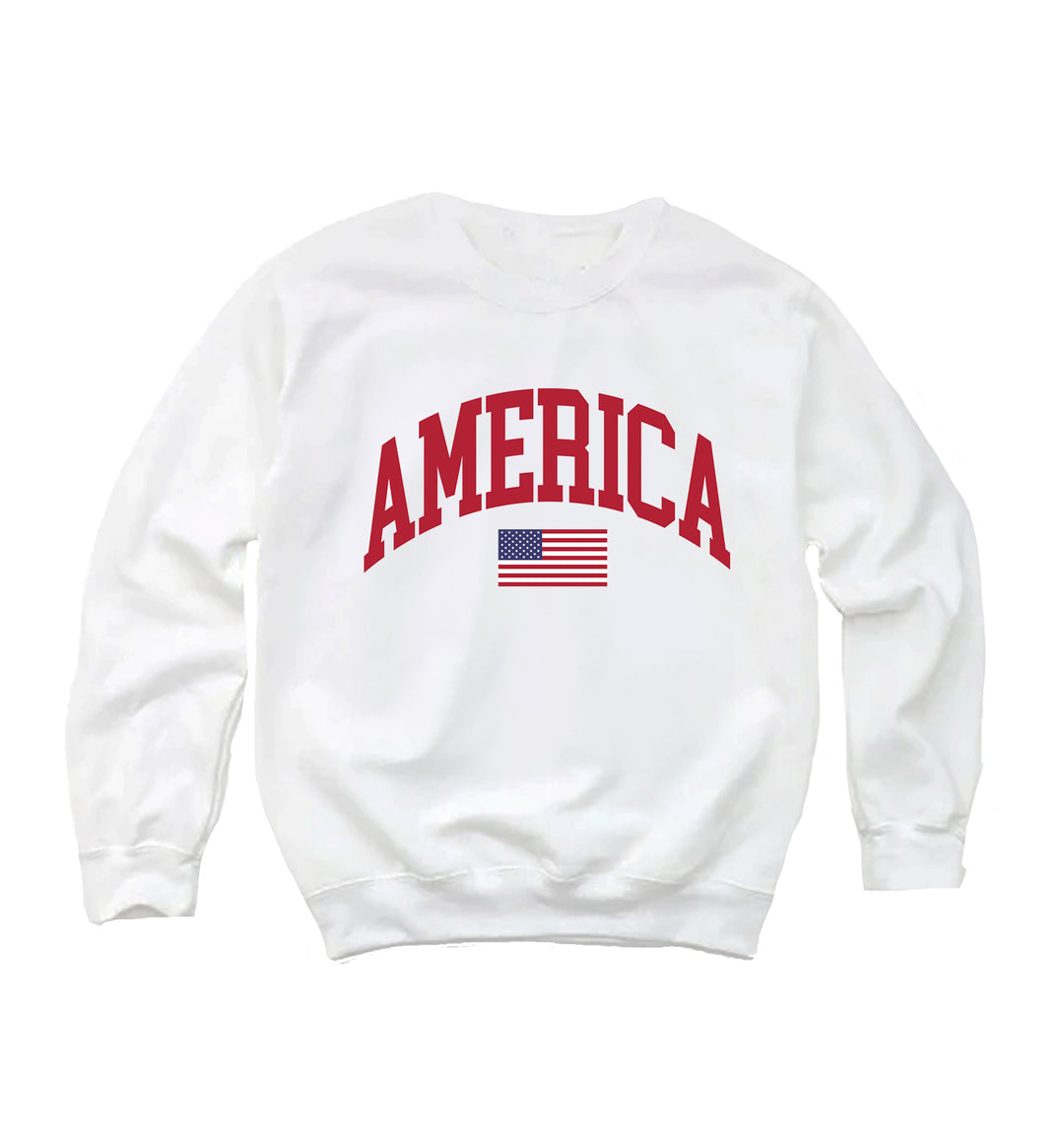 America Youth Crewneck