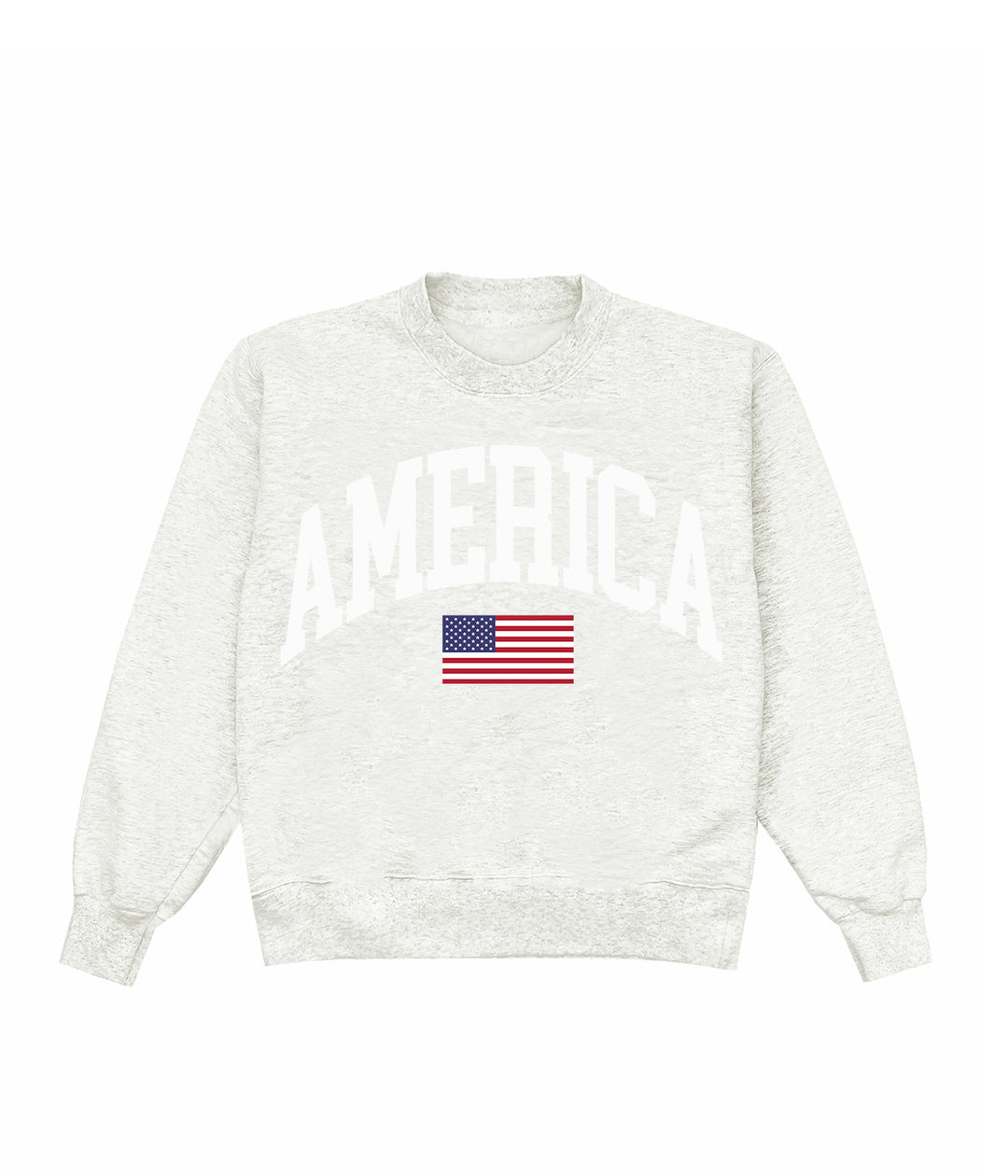 America Heather Crewneck