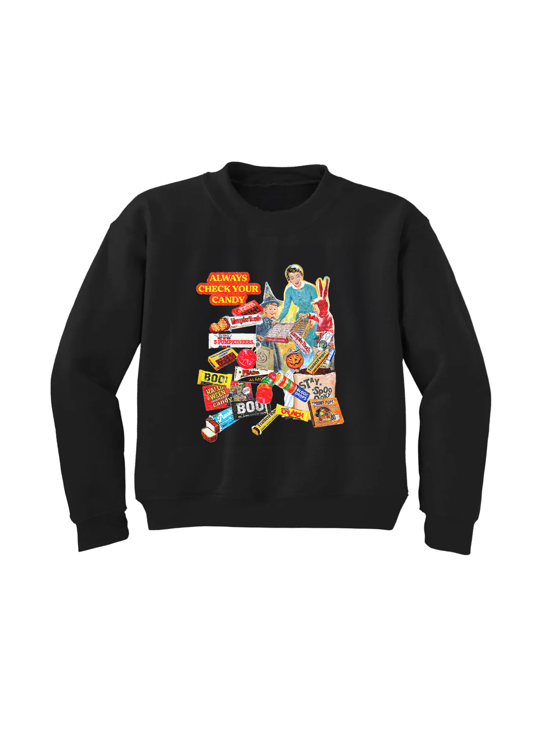 Always Check Your Candy Youth Crewneck