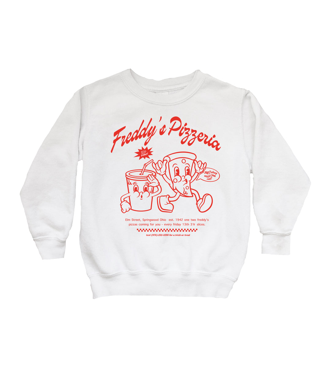 Freddy's Pizzeria Youth Crewneck