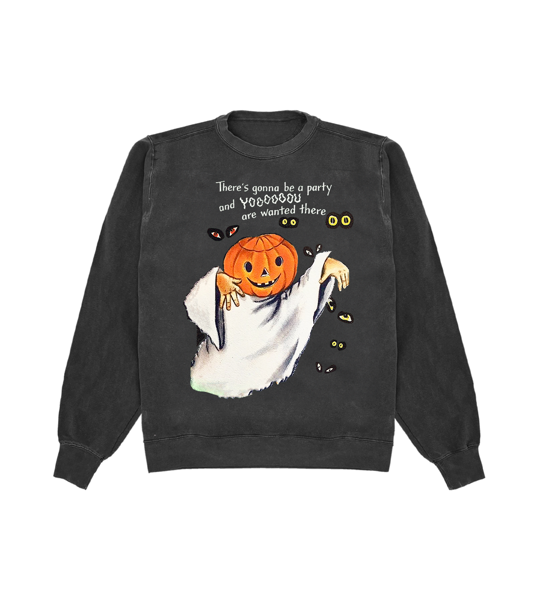 Let's Go To a Halloween Party Crewneck