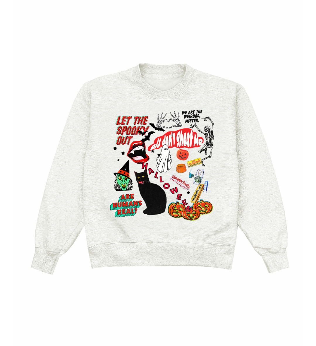 Halloween Charms Heather Crewneck (2024)