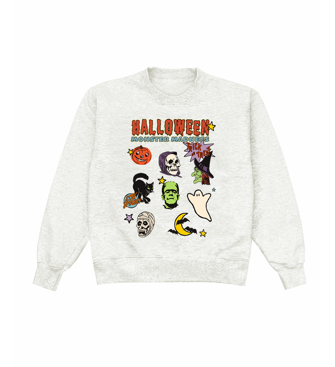 Monster Madness Heather Crewneck