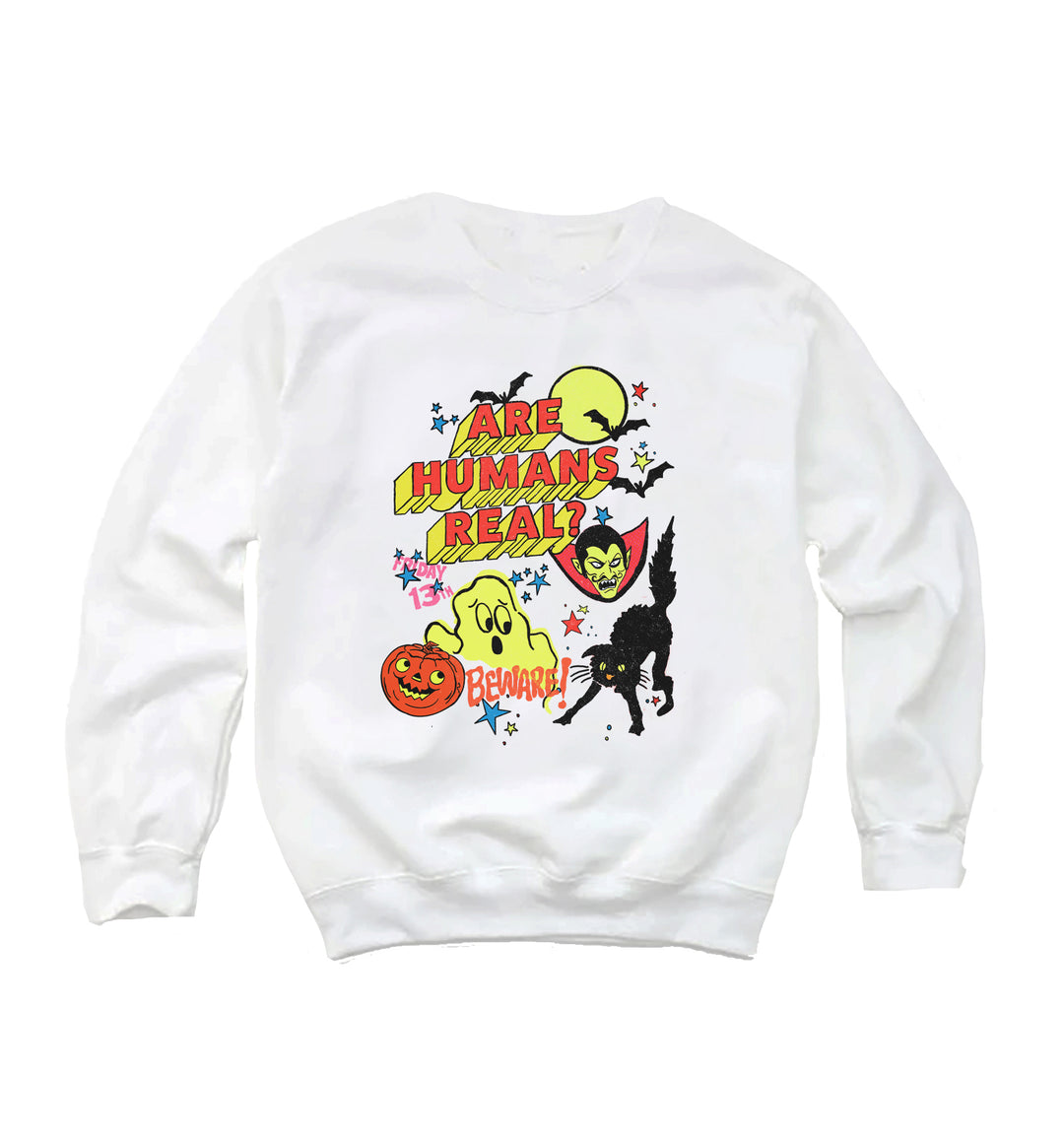 Are Humans Real? Youth Crewneck