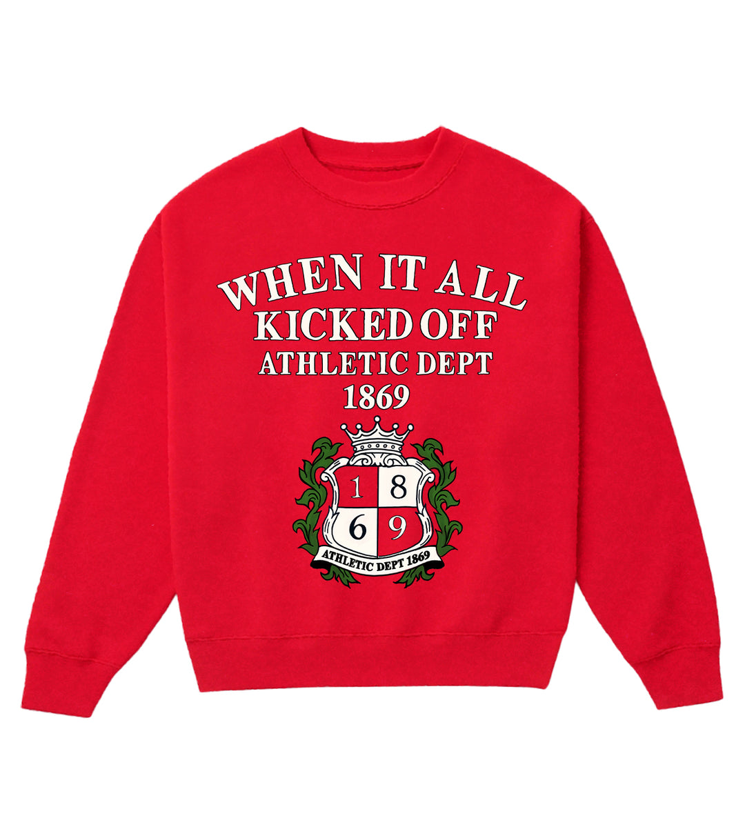 When It All Kicked Off Crewneck