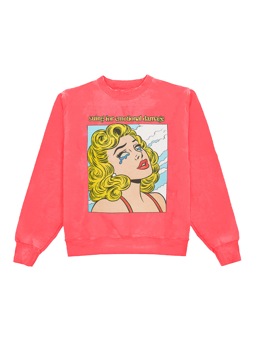 Suing For Emotional Damage Crewneck