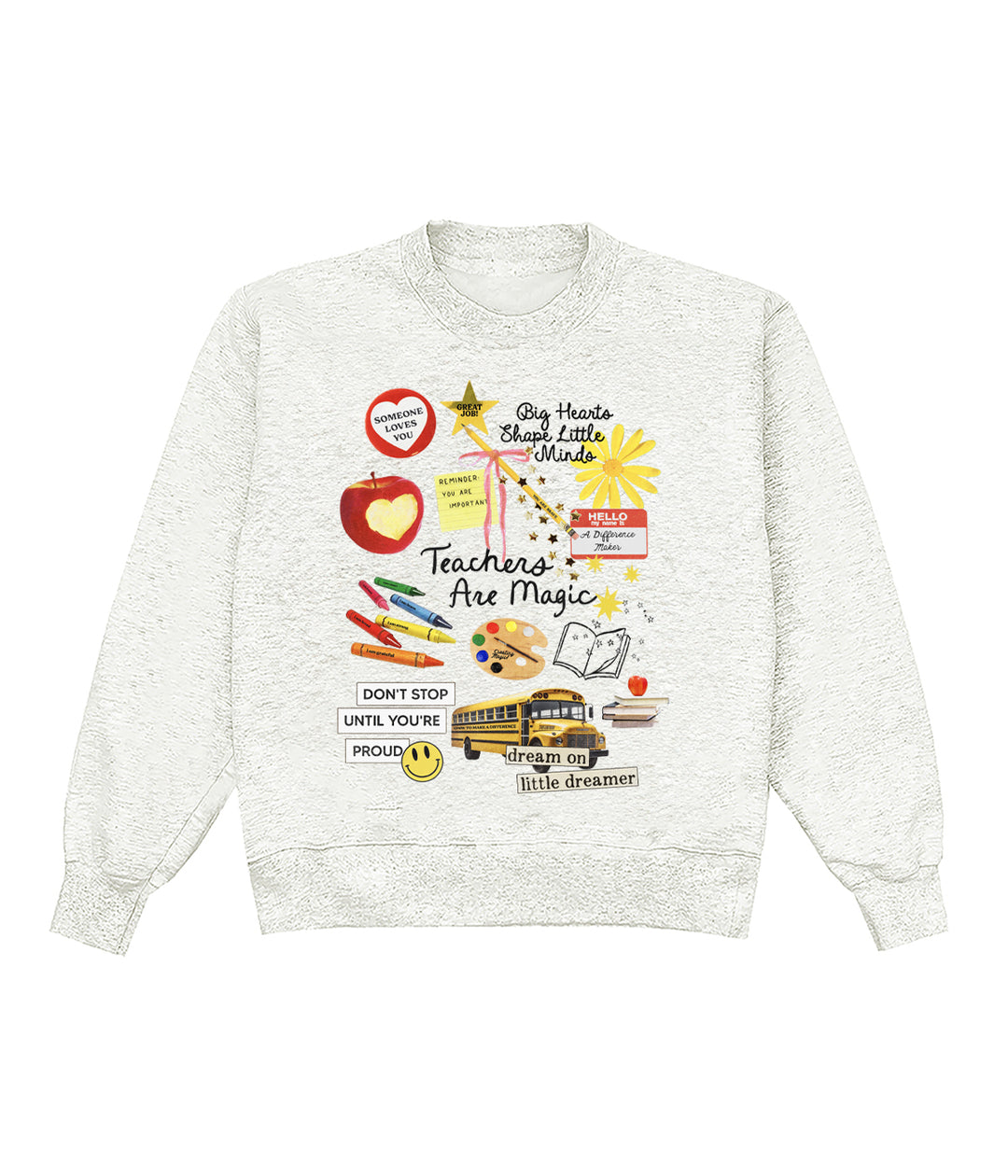 Teachers Charms Crewneck