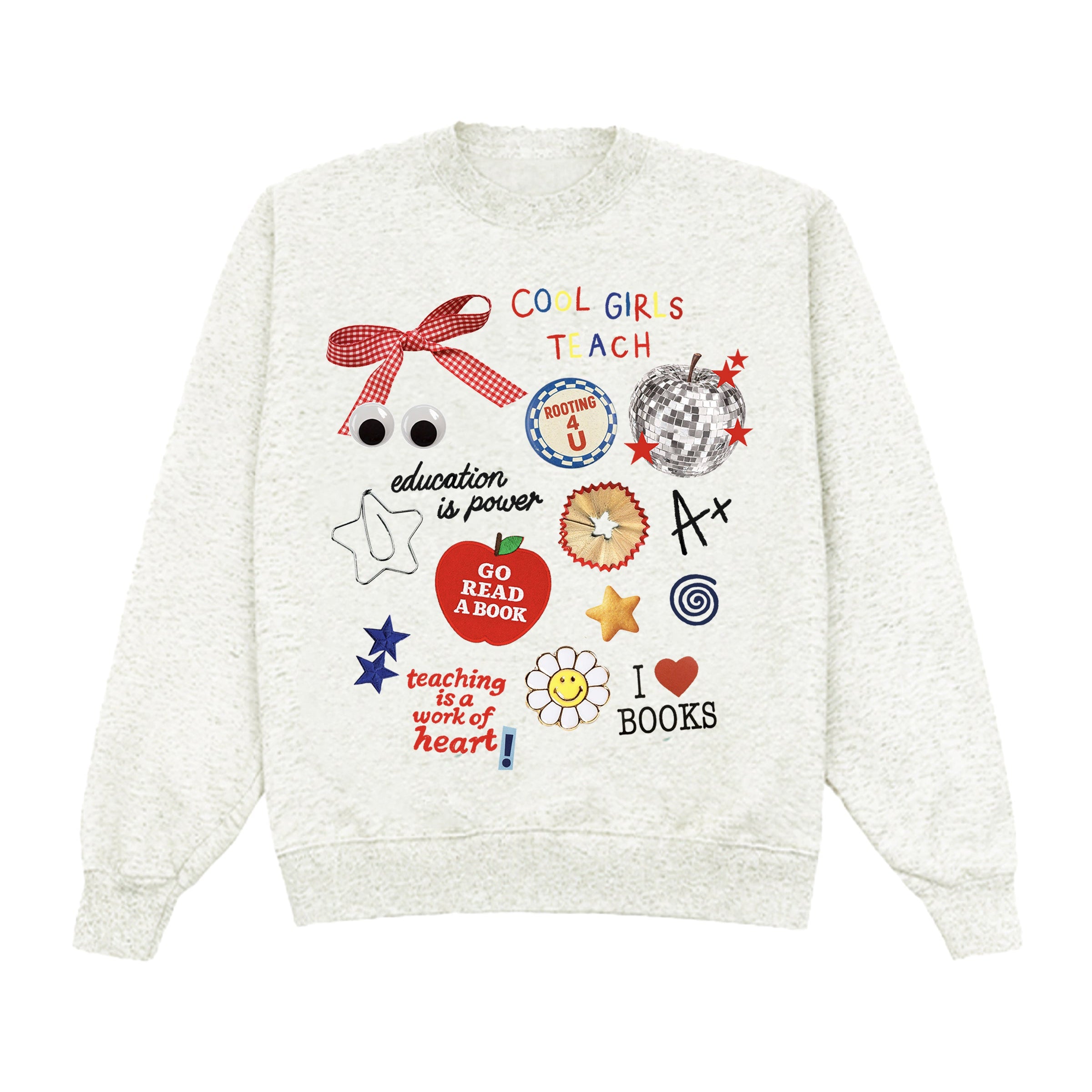 Teachers Charms Crewneck – Shop Kristin Jones