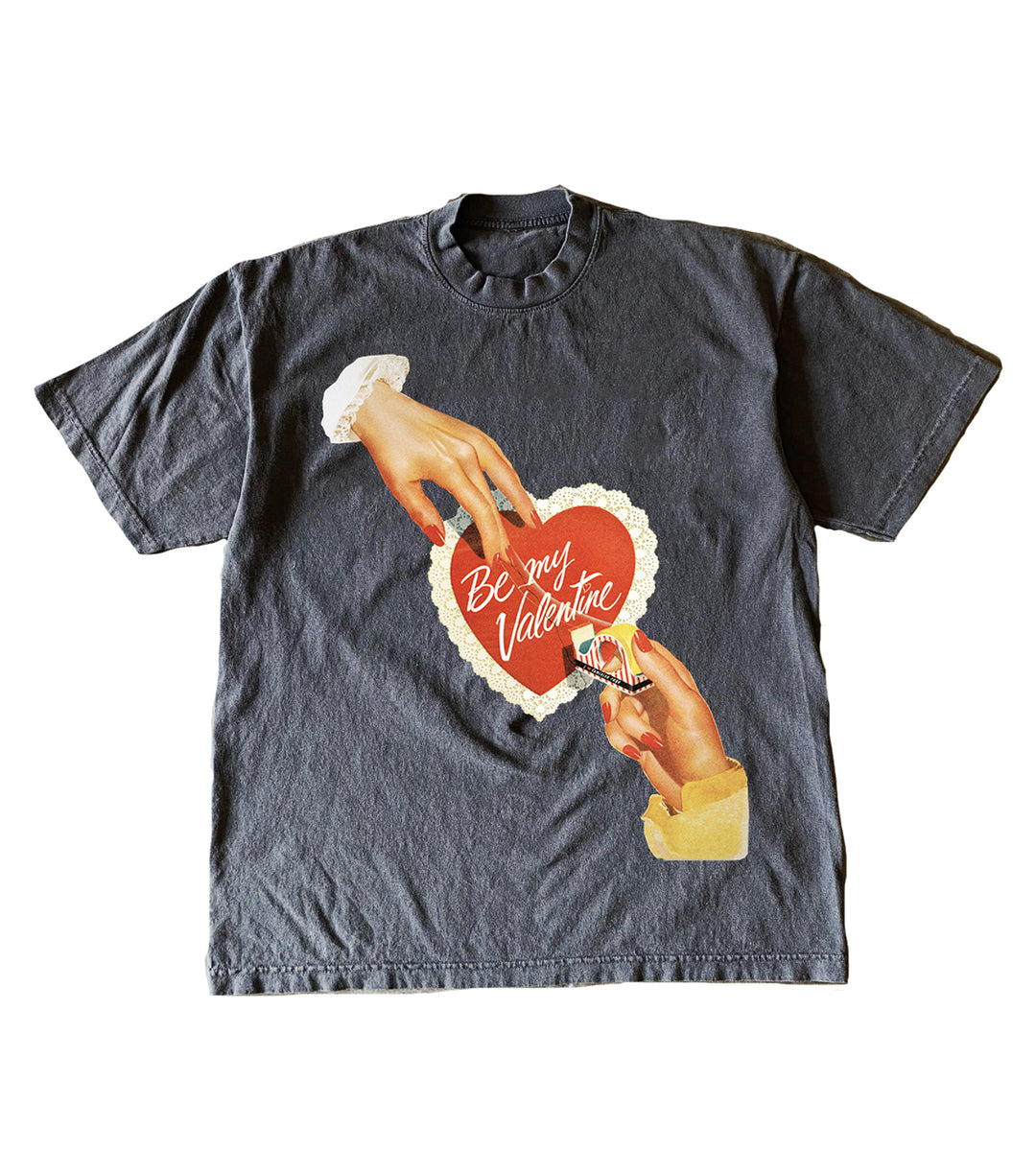 Be My Valentine, I <3 Feminine Rage Tee