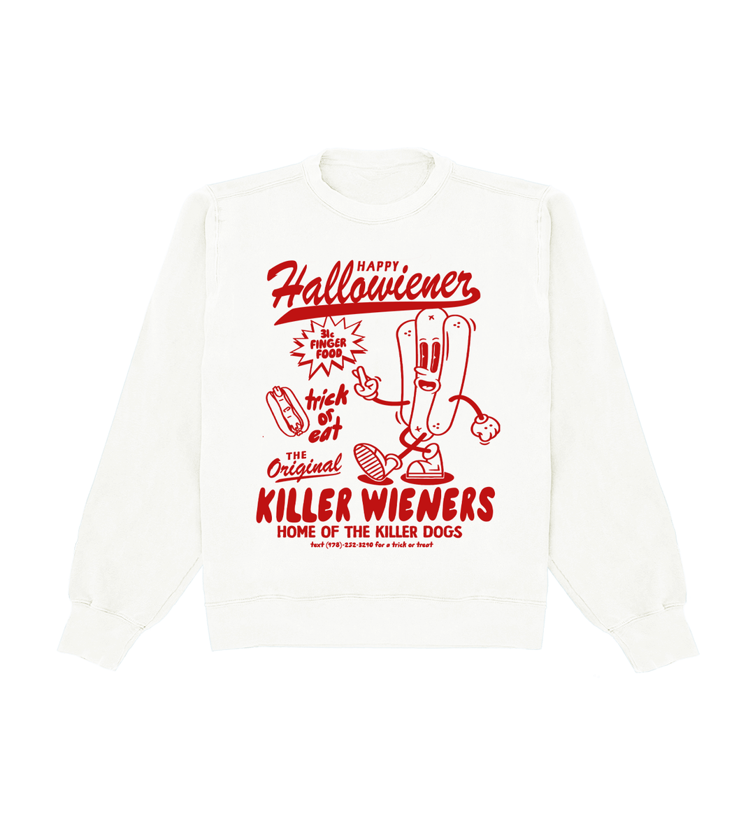 Happy Halloweiner! Crewneck