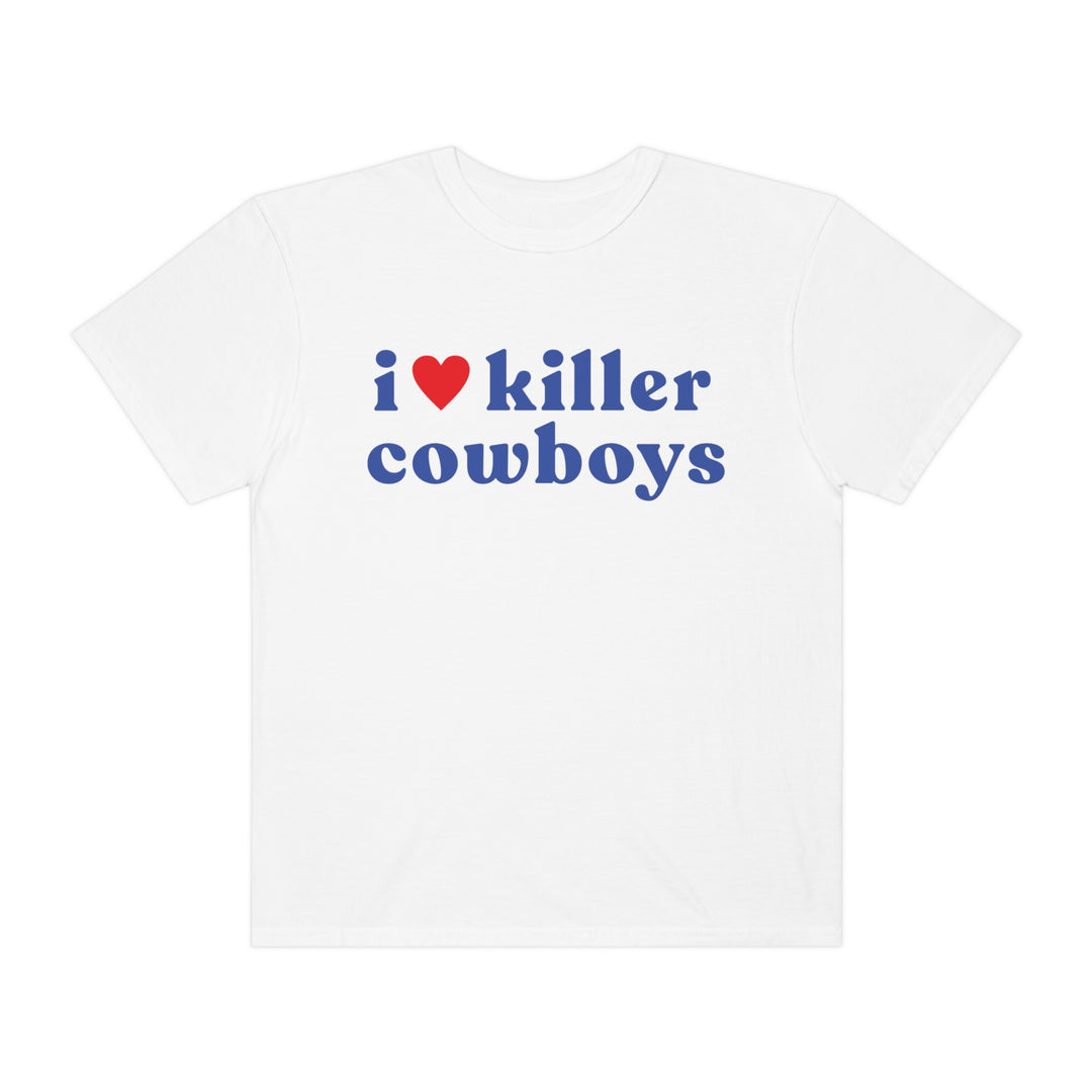 Printify I Love Killer Cowboys T-Shirt Ivory / L