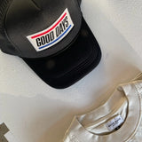 Good Days Trucker Hat - Racing Black