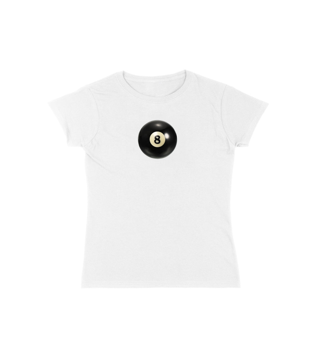 Magic 8 Ball Women's Fitted Tee