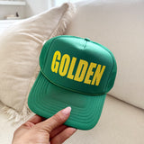 Golden Trucker Hat