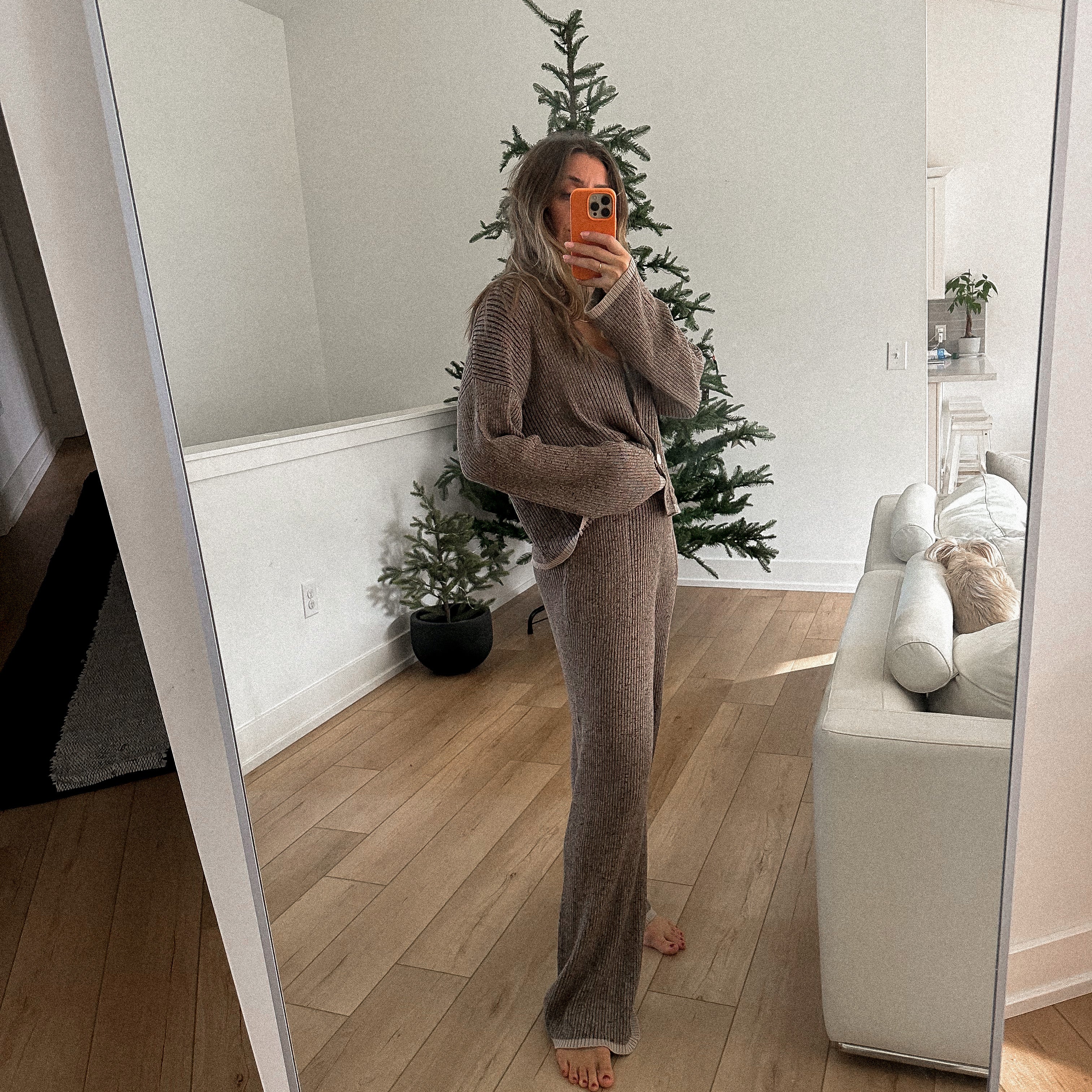 Goldie Brown Knit Pant