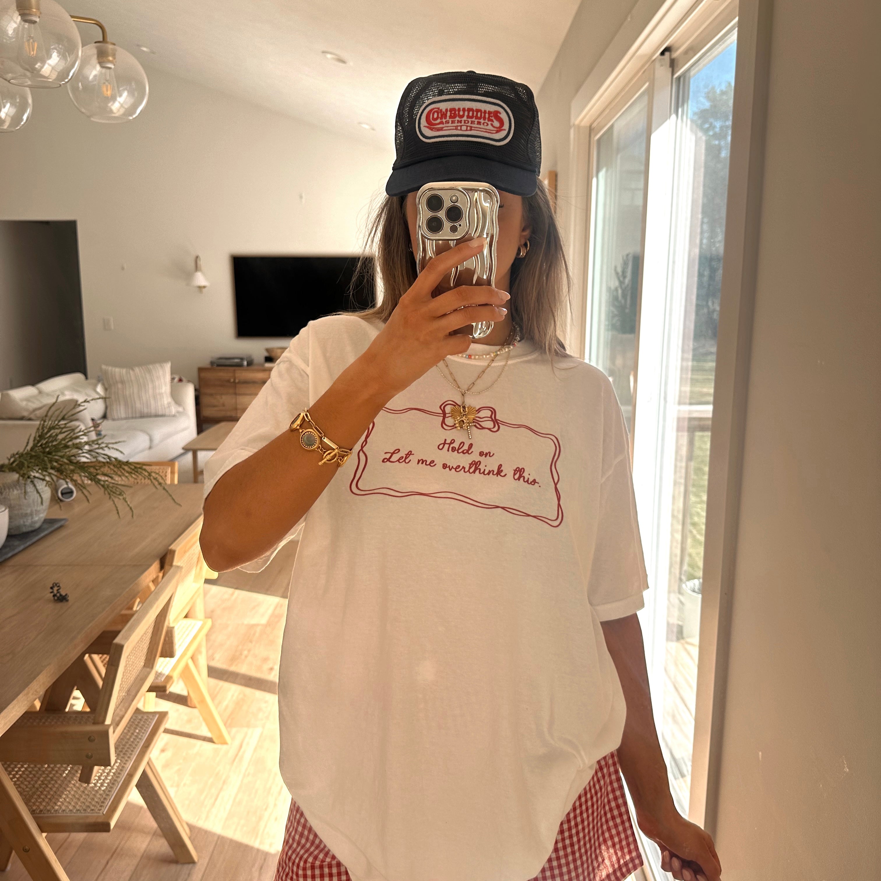 Hold On Let Me Overthink This Tee