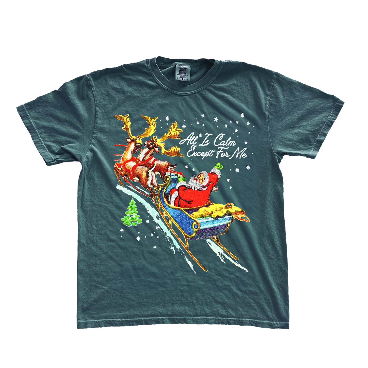 All Is Calm Except For Me Tee