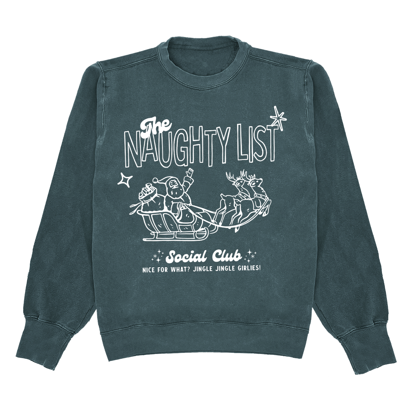 The Naughty List Social Club Crewneck