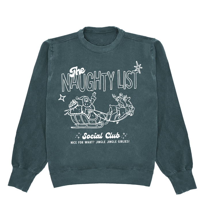 The Naughty List Social Club Crewneck