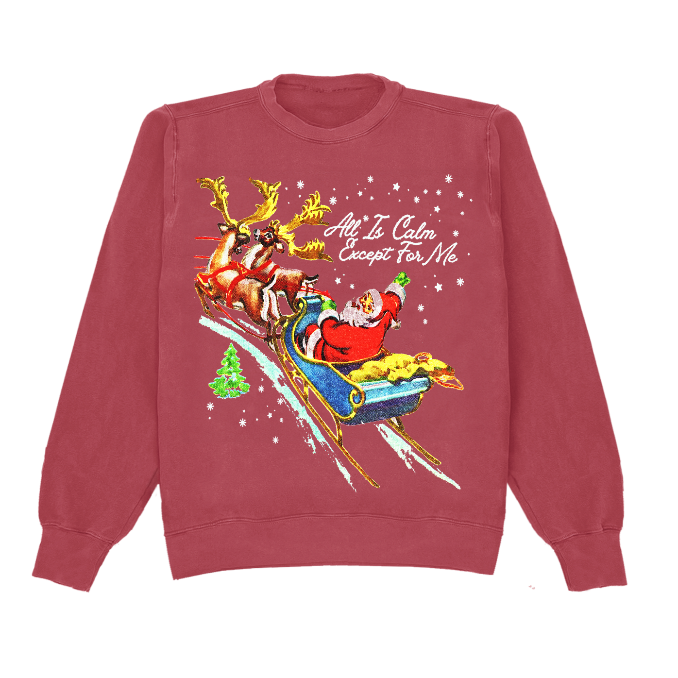 All Is Calm Except For Me Crewneck