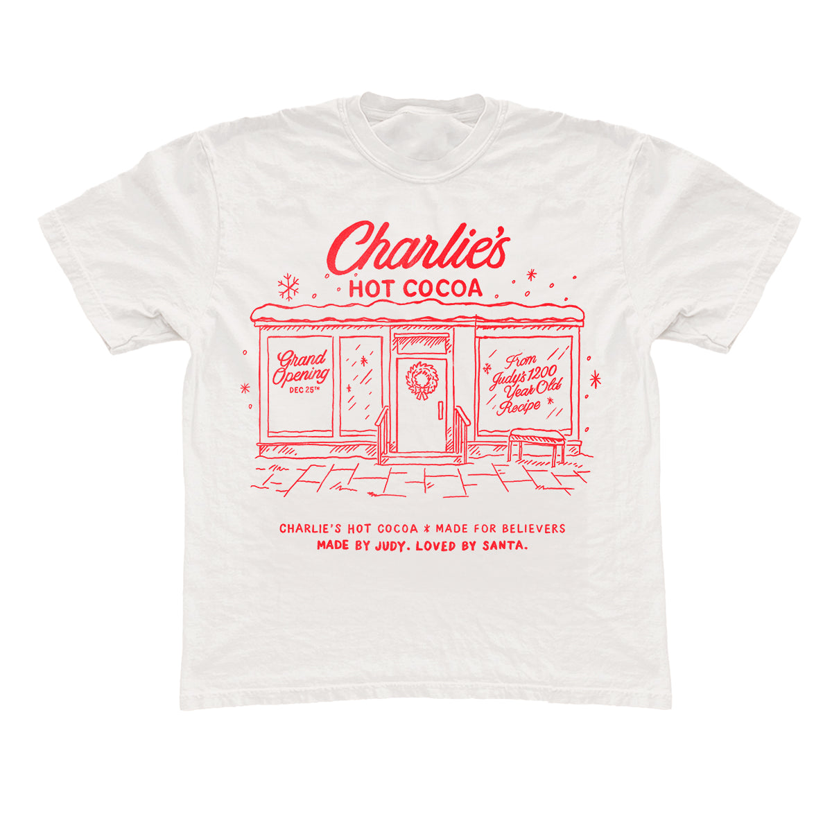 Charlie's Hot Cocoa Tee