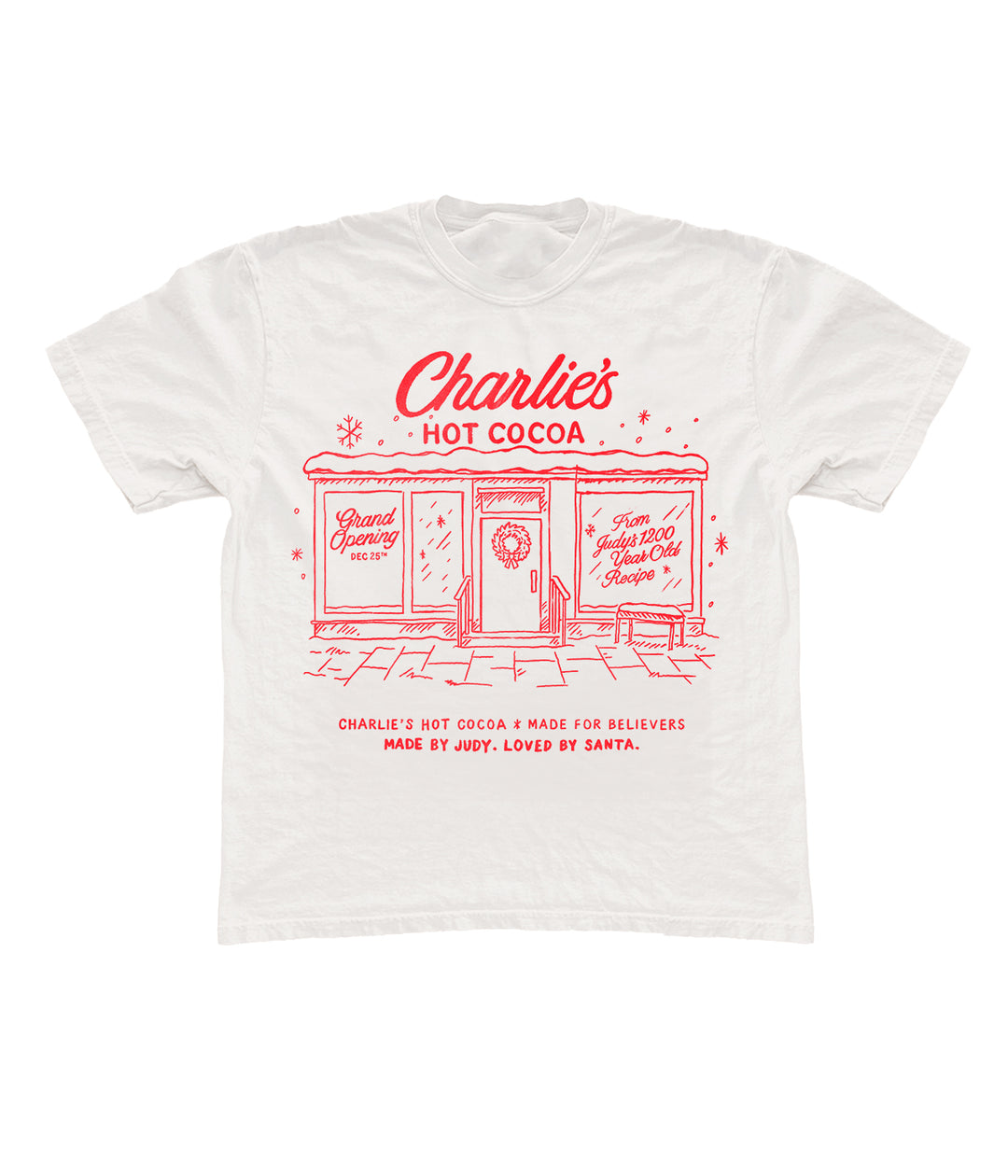 Charlie's Hot Cocoa Tee