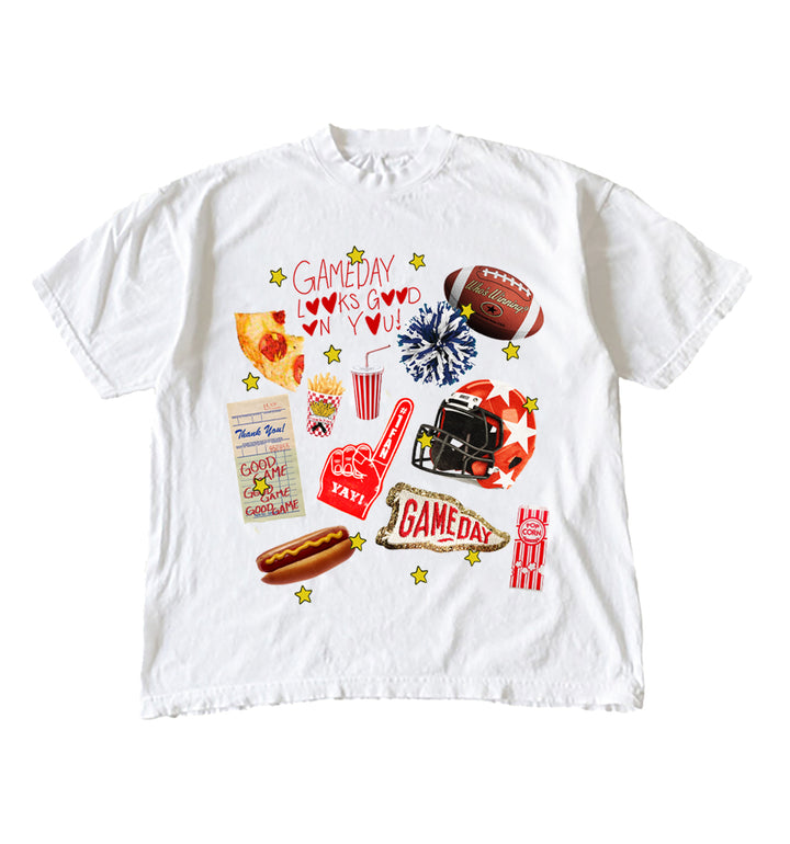 Gameday Charms Tee