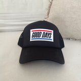 Good Days Trucker Hat - Racing Black