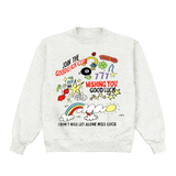 Join The Good Luck Club Heather Crewneck