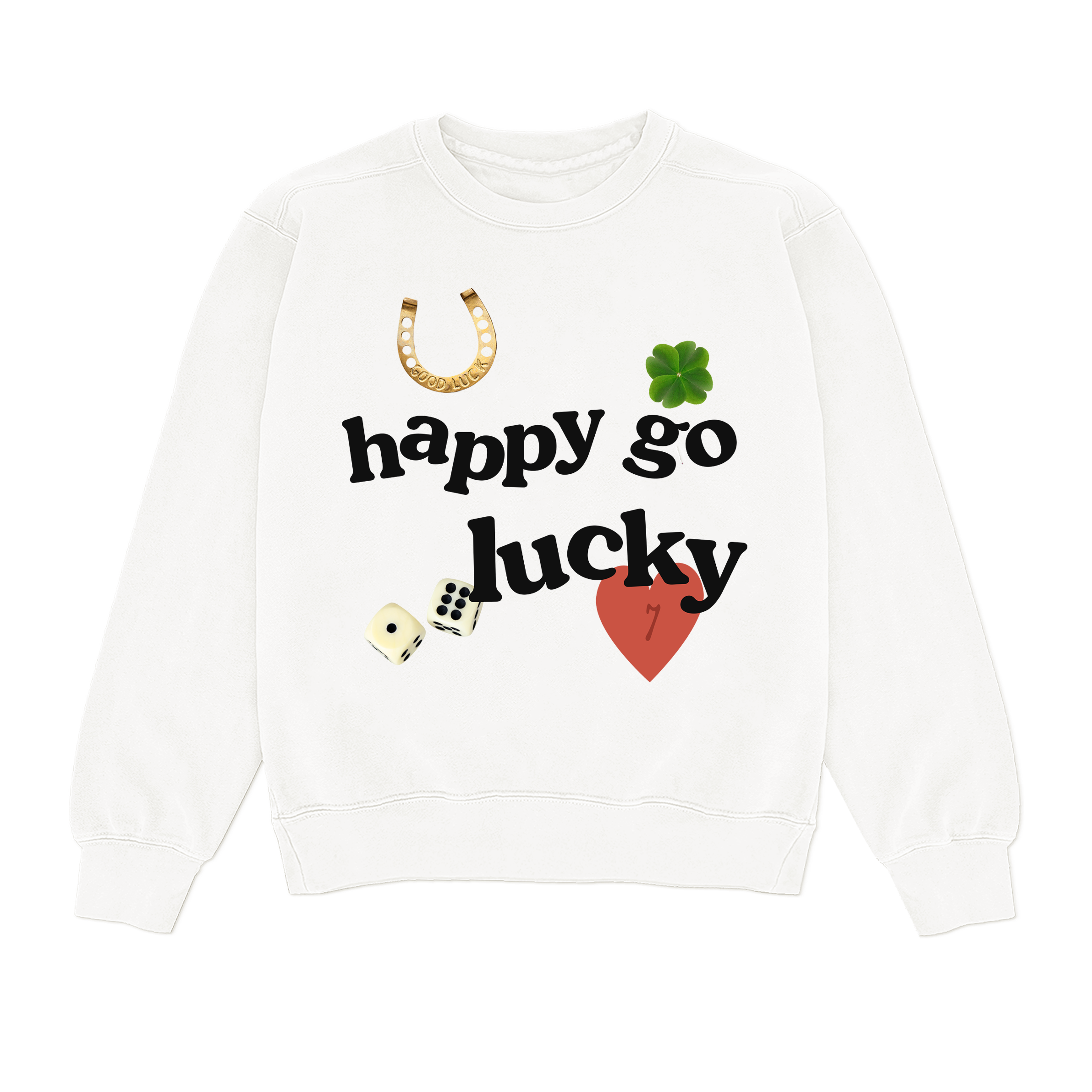 Happy Go Lucky Crewneck