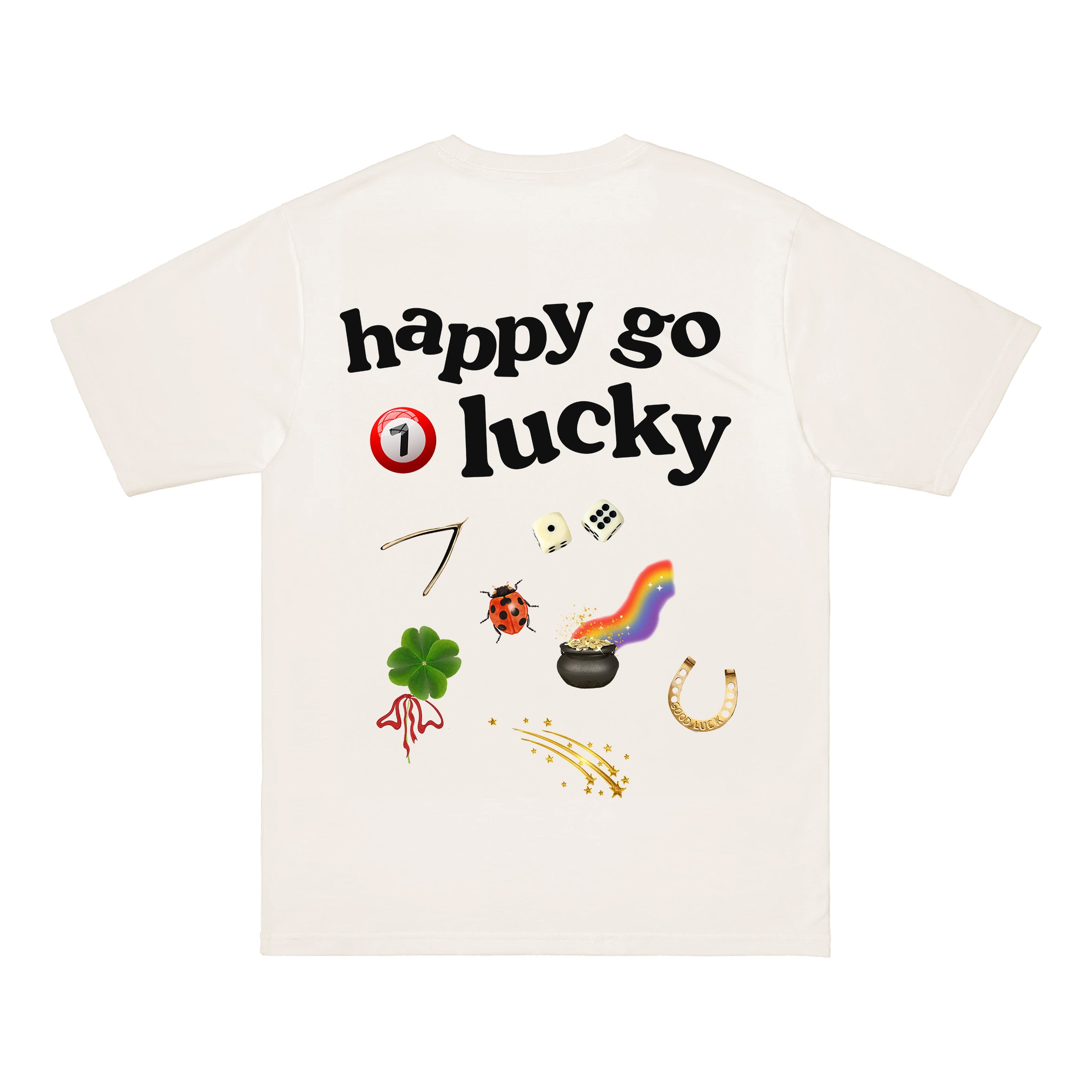Happy Go Lucky Tee – Shop Kristin Jones