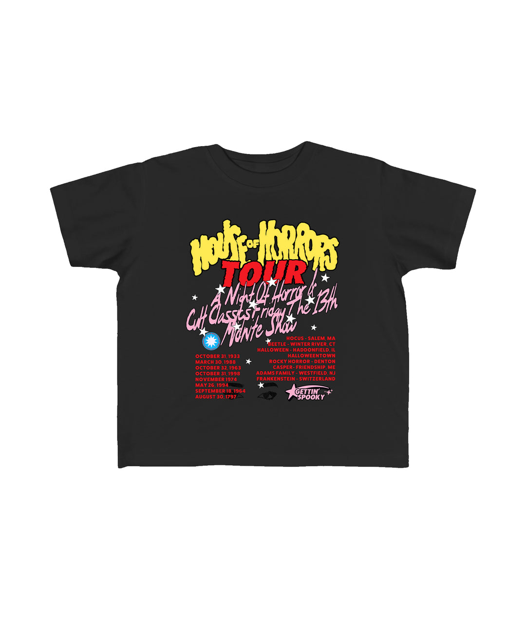 House of Horror Tour Toddler Tee