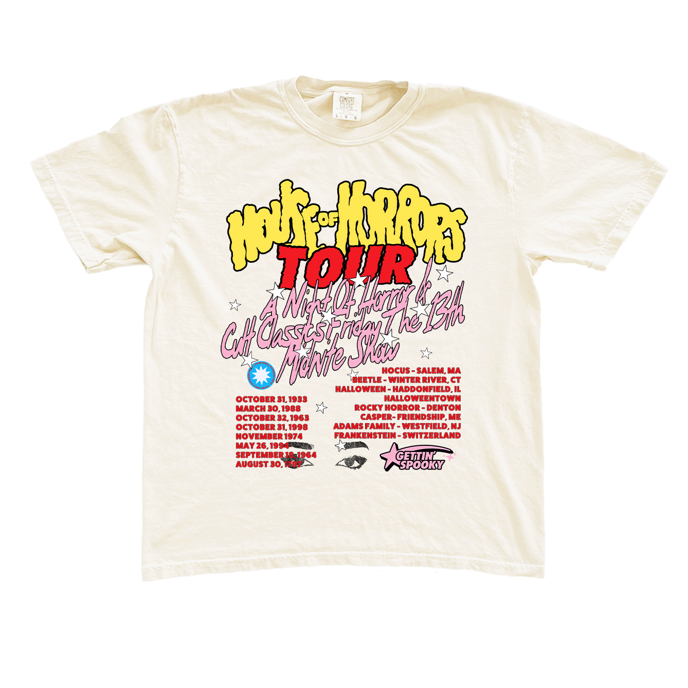 House Of Horror Tour Tee