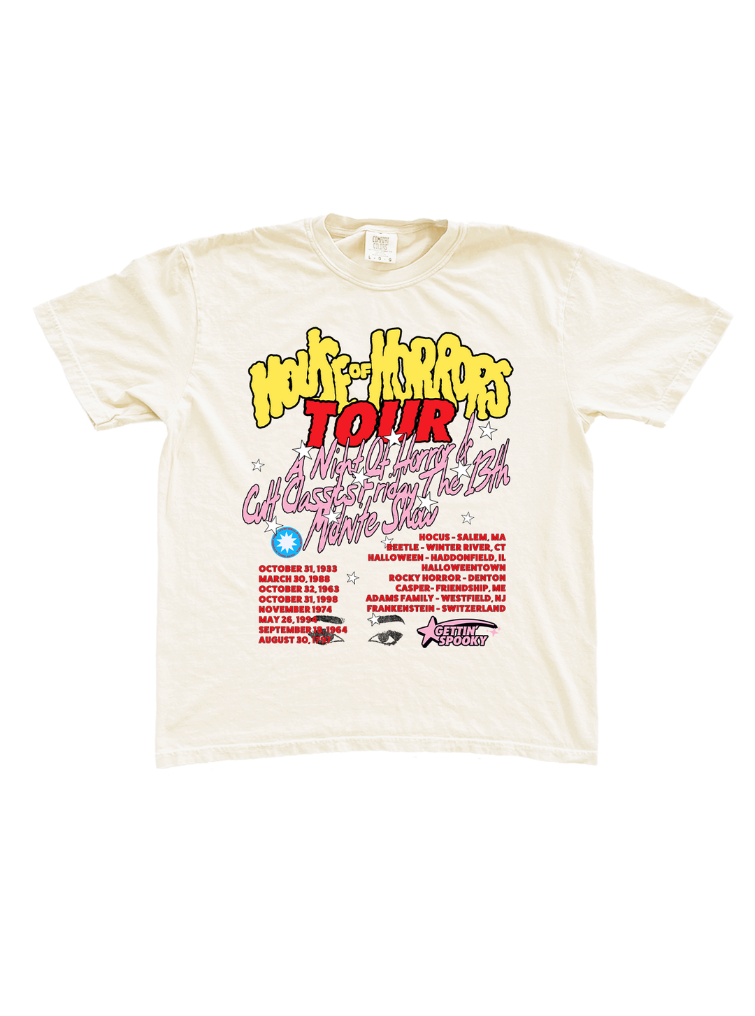 House Of Horror Tour Tee