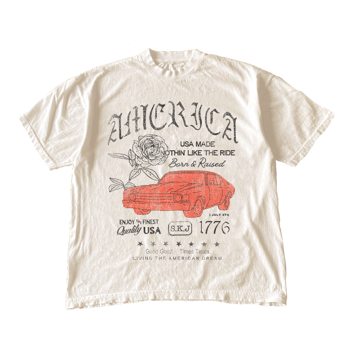 America Born & Raised Tee