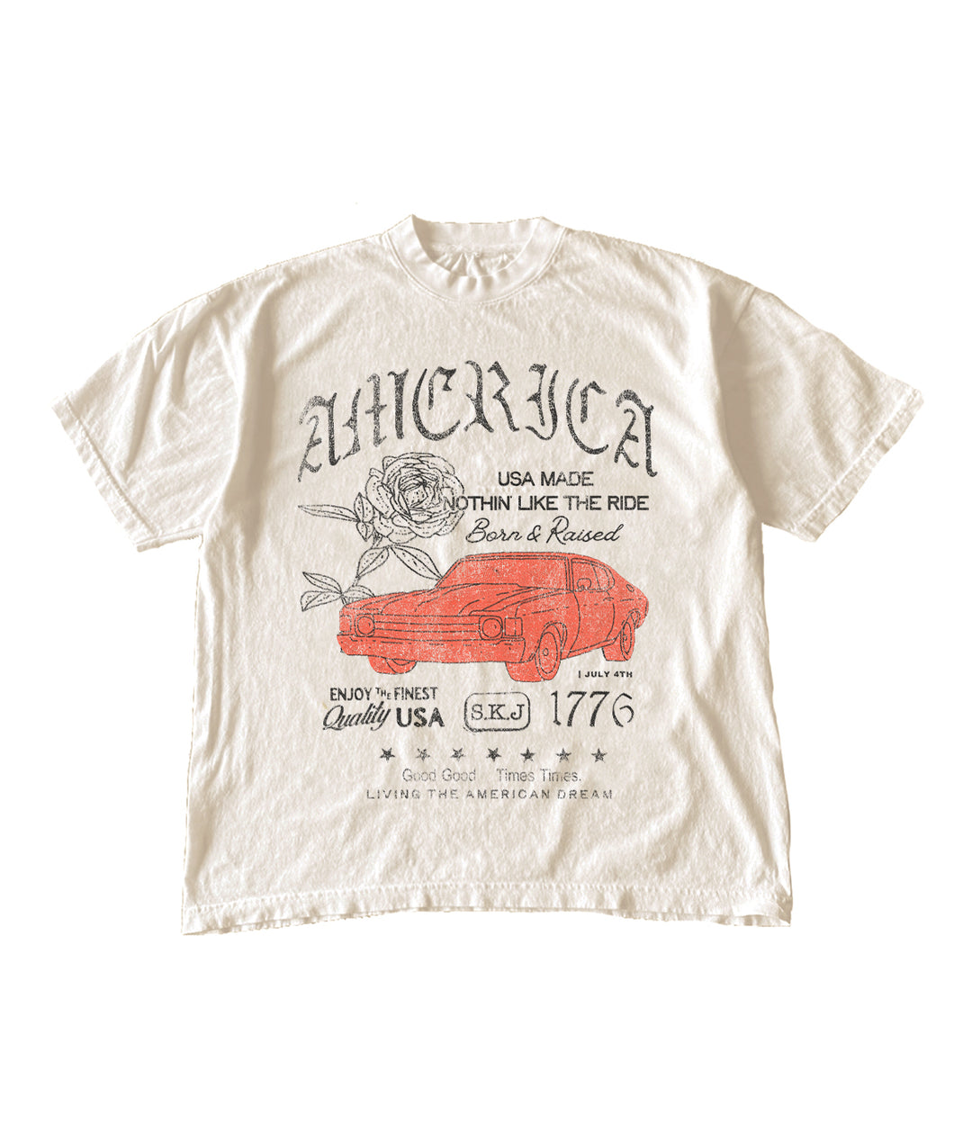 America Born & Raised Tee