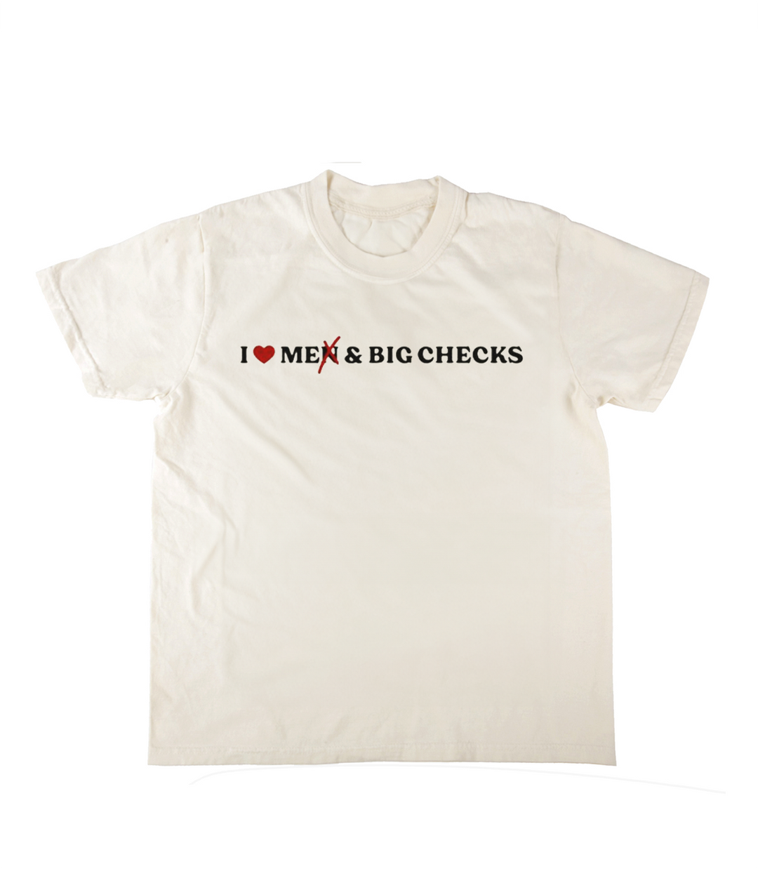 I Love Me & Big Checks Tee