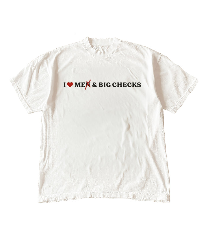 I Love Me & Big Checks Tee