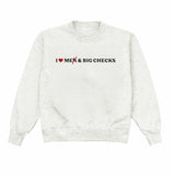 I Love Me & Big Checks Crewneck