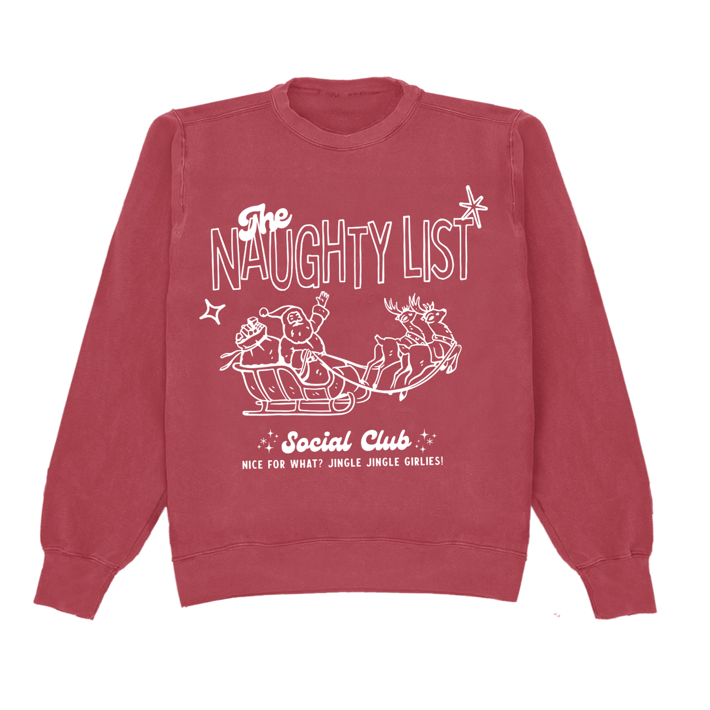 The Naughty List Social Club Crewneck