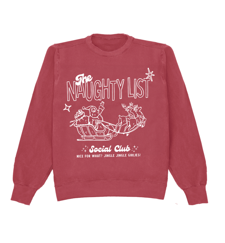 The Naughty List Social Club Crewneck