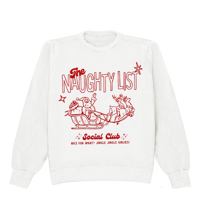 The Naughty List Social Club Crewneck