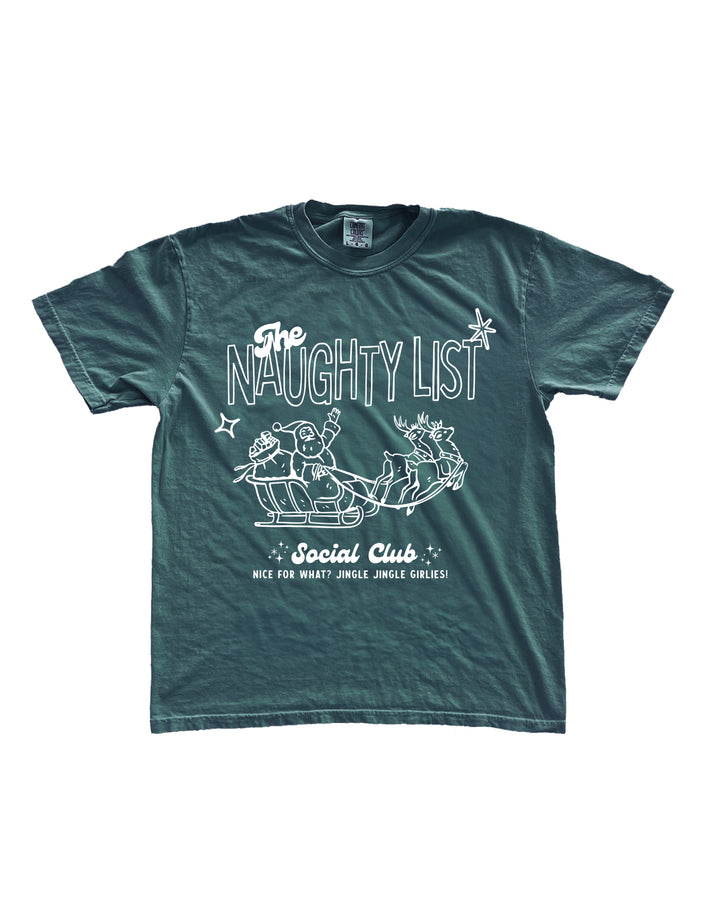 The Naughty List Social Club Tee