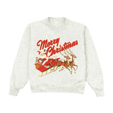 Merry Christmas! Heather Crewneck