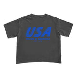 USA Cropped Boxy Tee