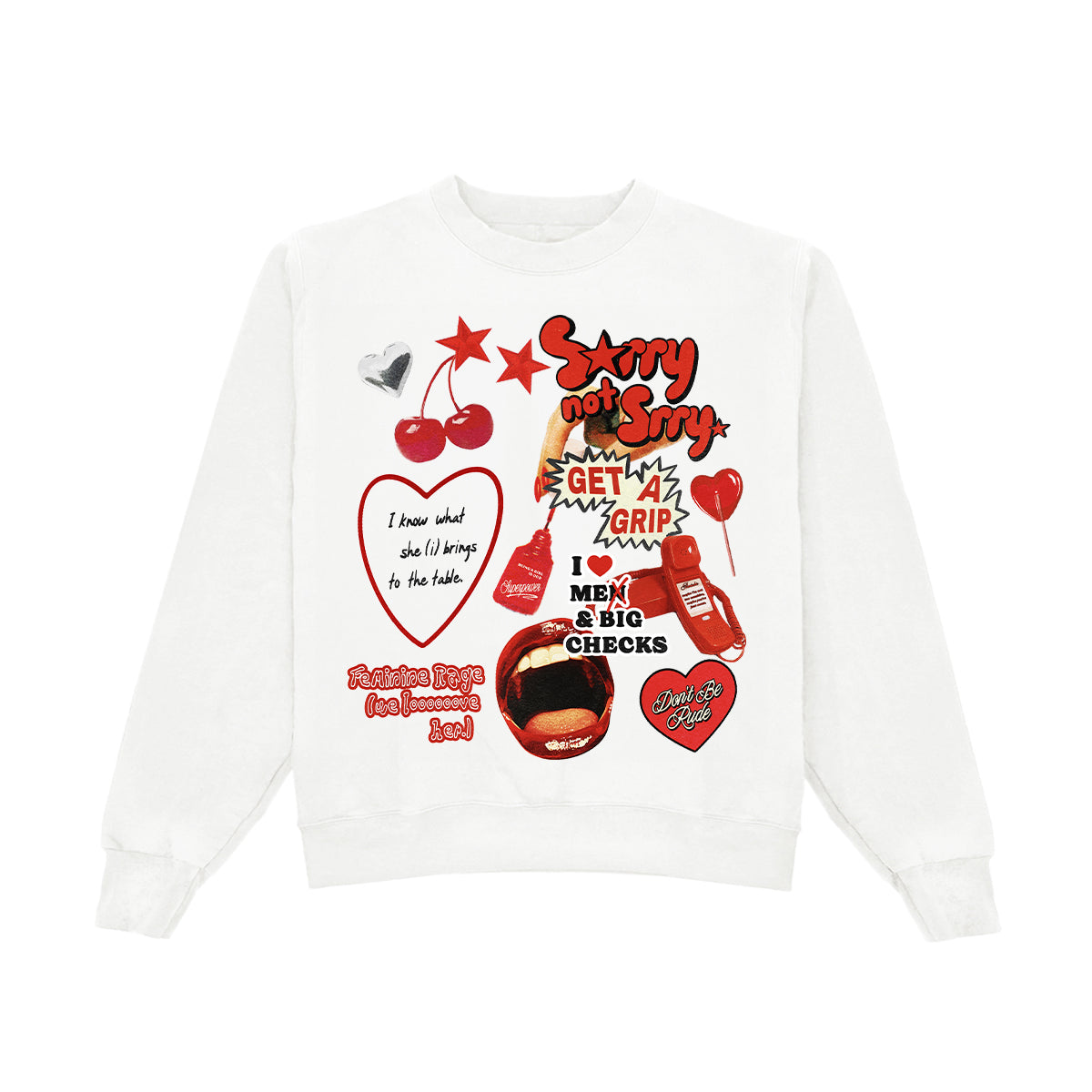 Valentine's Charms Crewneck