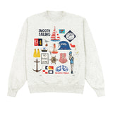 Summer Sailing Charms Crewneck