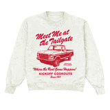 Meet Me At The Tailgate Heather Crewneck
