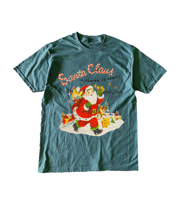 Santa's Coming To Town Tee